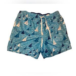 Men’s Boca classics anchor print swim shorts